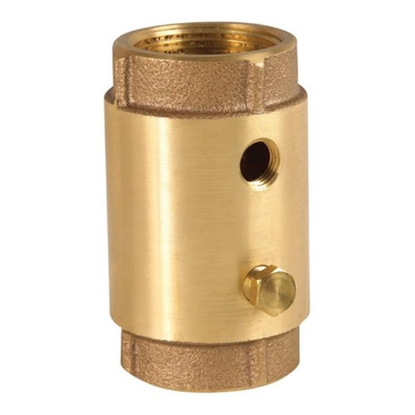 Tool CVB-5TLF 1.25 in. FIP x 1.25 in. FIP 0.25 in. FIP Brass Foot Valve TO2516235 - main